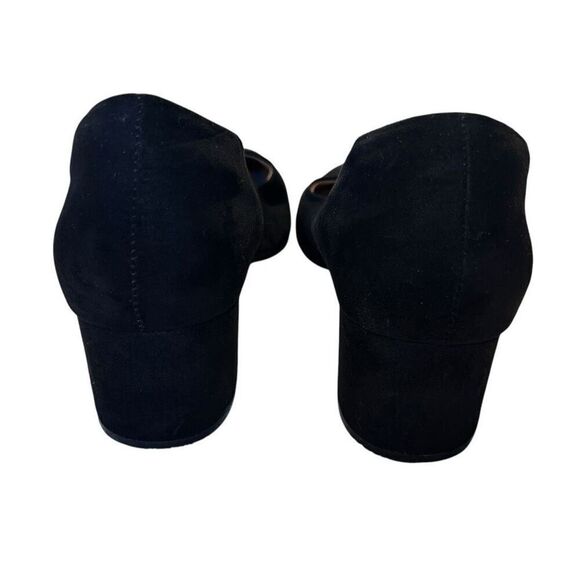 Lane Bryant Womens Size 8 Wide Closed Toe Low Heels Black Slip On - Picture 3 of 8